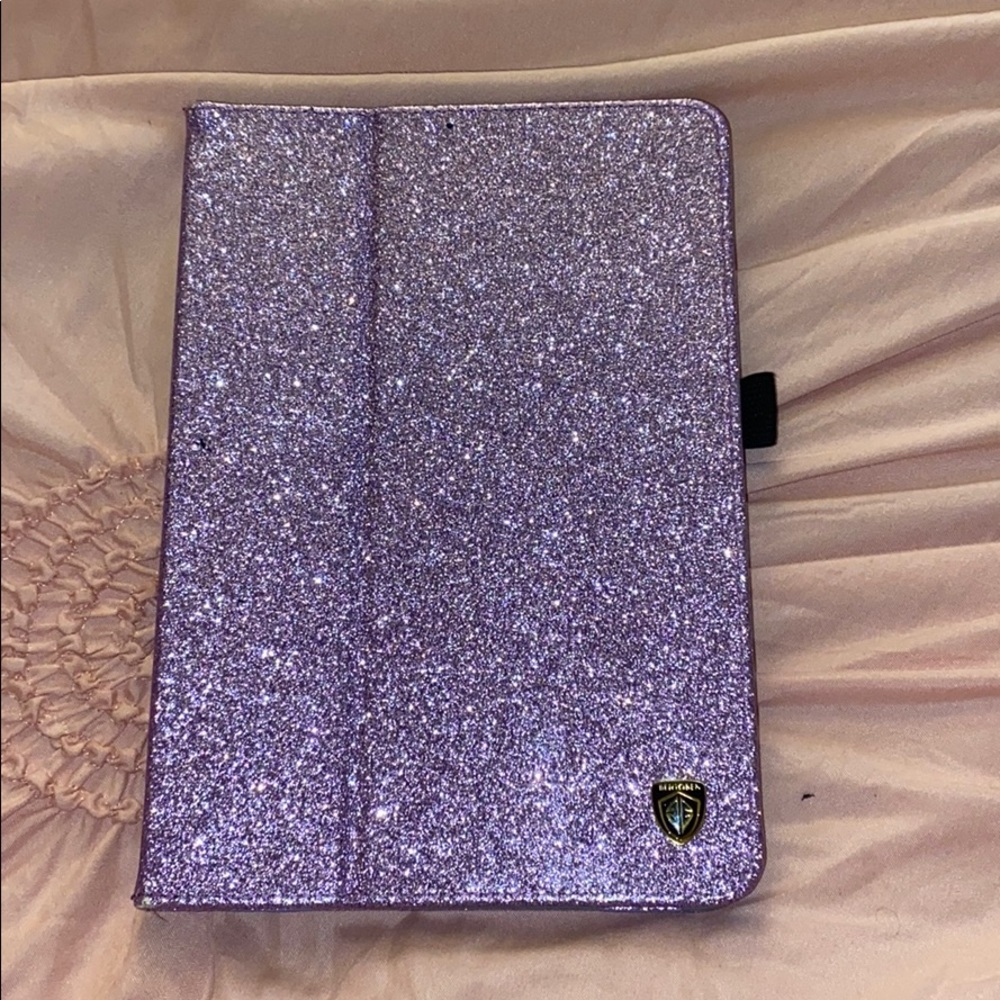 Purple Glitter IPad Mini 1/2/3 Case